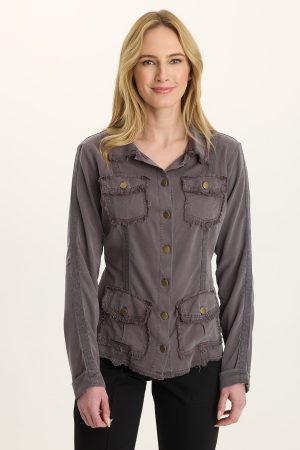 Twill Safari 4-Pocket Twill Jacket