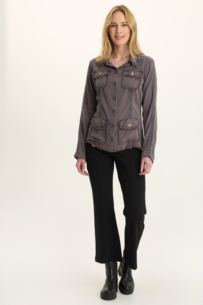 Twill Safari 4-Pocket Twill Jacket - Image 2