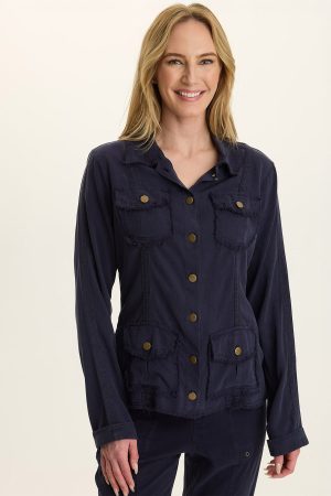 Twill Safari 4-Pocket Twill Jacket