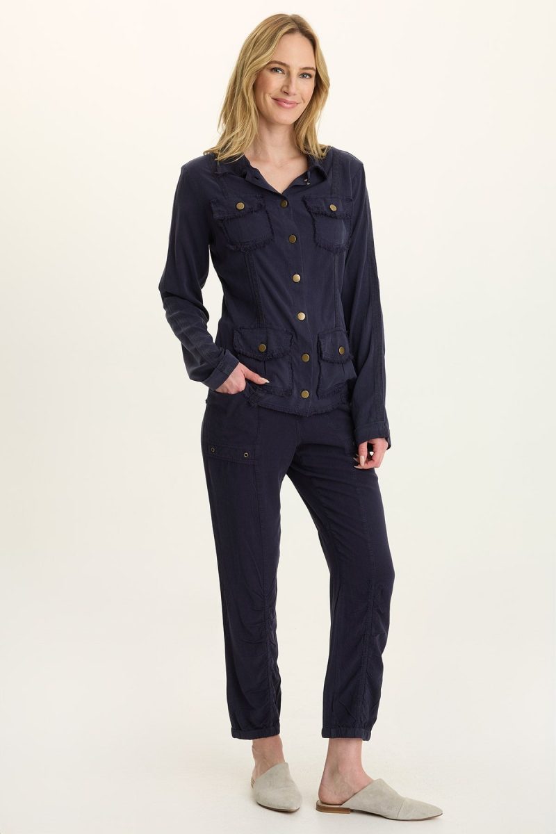 Twill Safari 4-Pocket Twill Jacket - Image 2