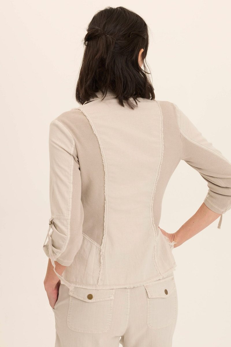 Linen Raphael Distressed Blazer - Image 4