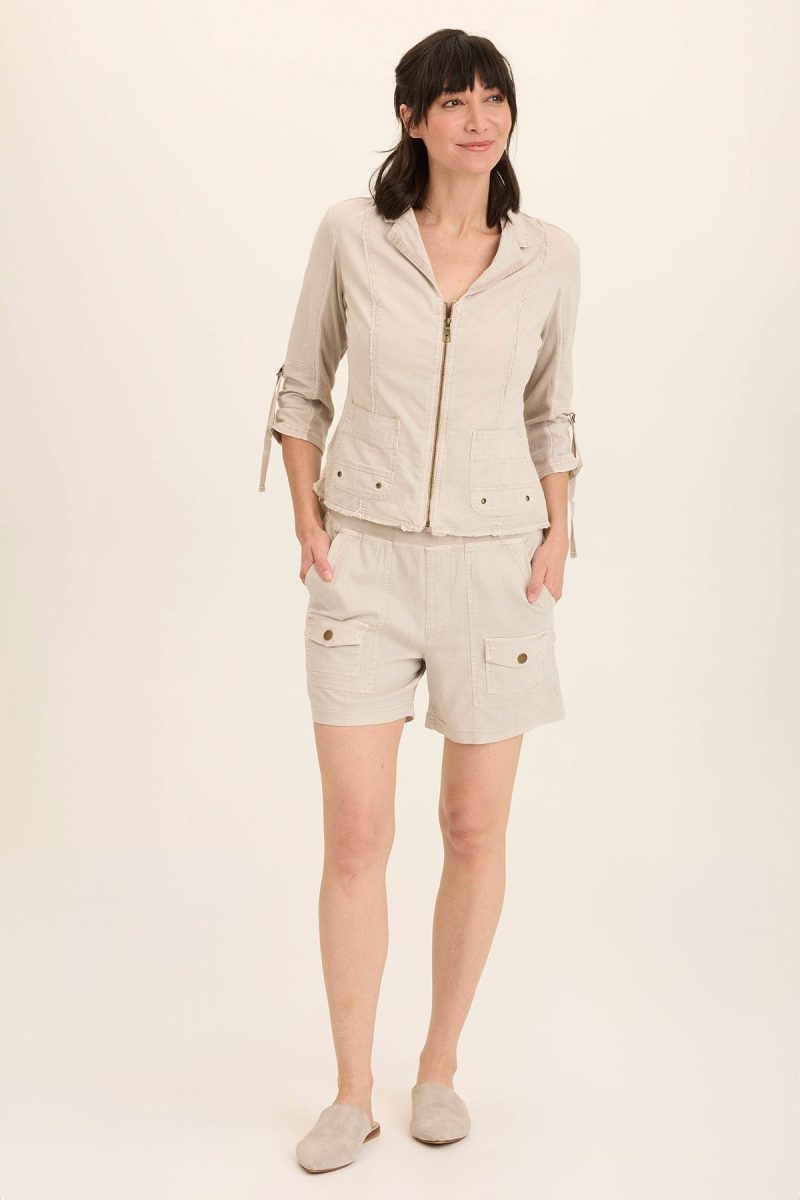 Linen Raphael Distressed Blazer - Image 2