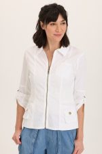 Linen Raphael Distressed Blazer