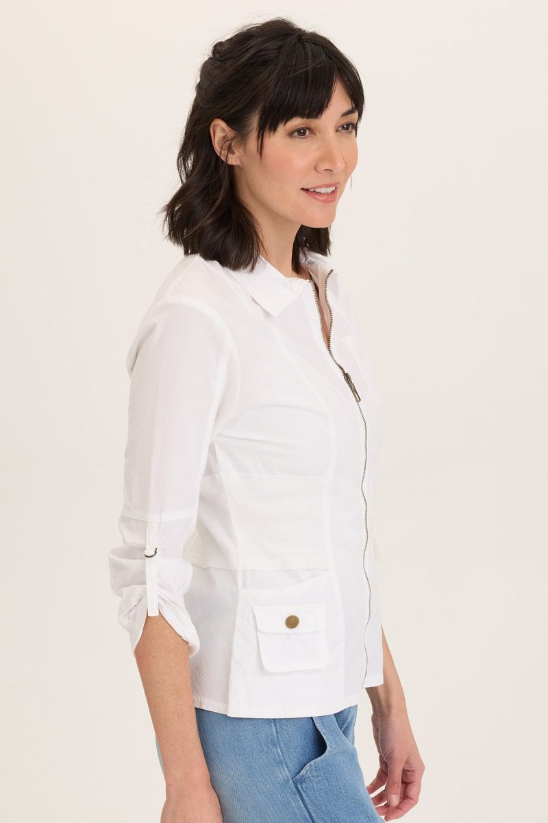 Linen Raphael Distressed Blazer - Image 3