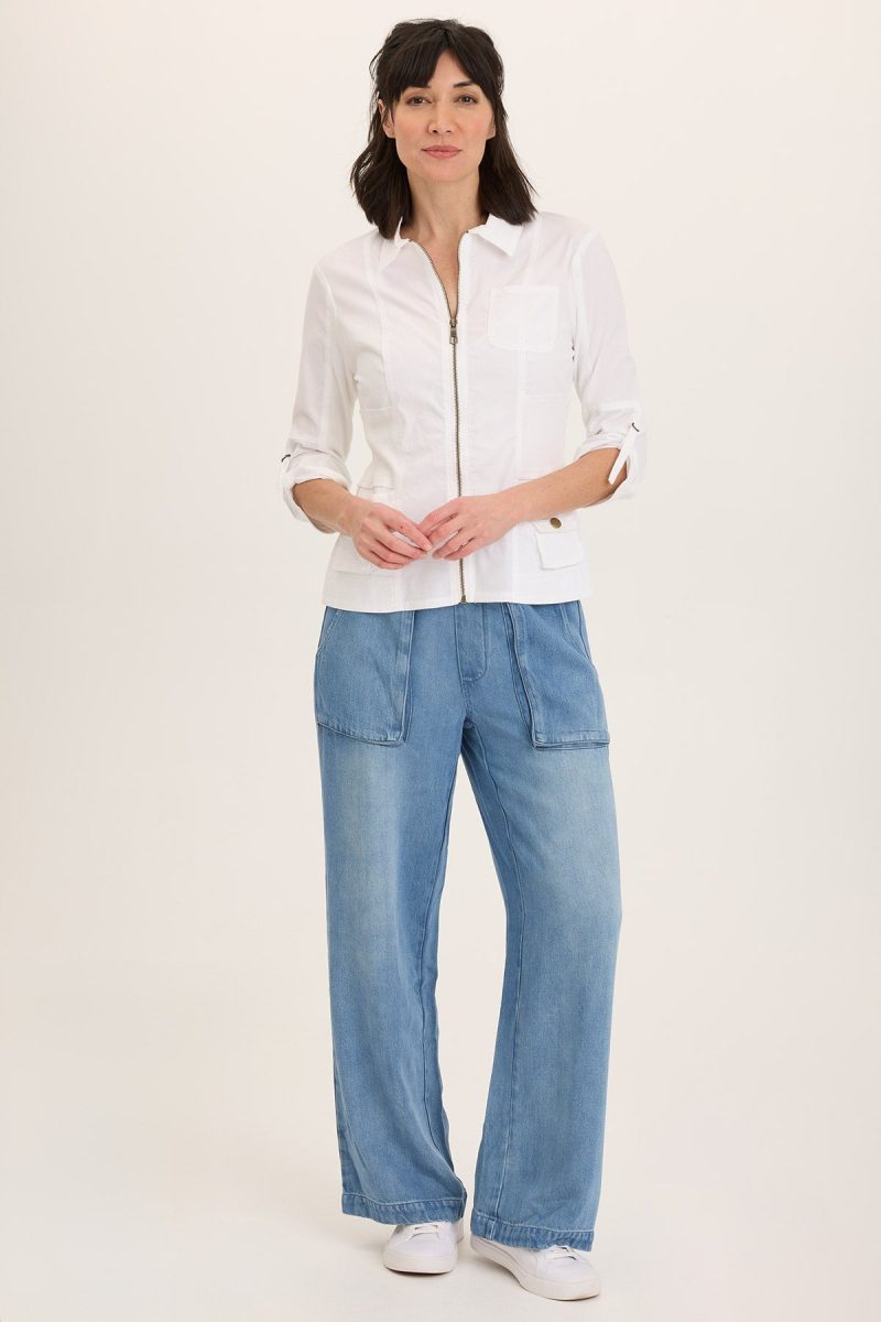 Linen Raphael Distressed Blazer - Image 2
