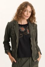 Eino Corduroy Fitted Blazer Jacket