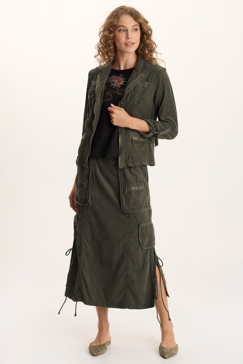 Eino Corduroy Fitted Blazer Jacket - Image 2
