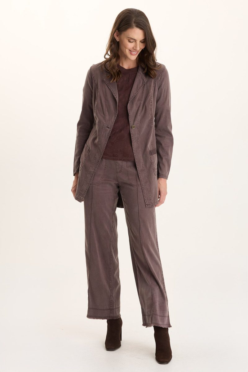 Lainey Longline Tencel Blazer - Image 2