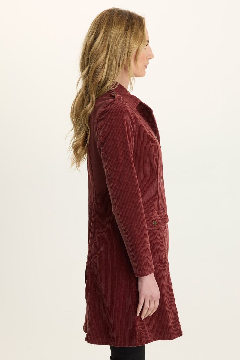 Risto Corduroy Trench Coat - Image 3